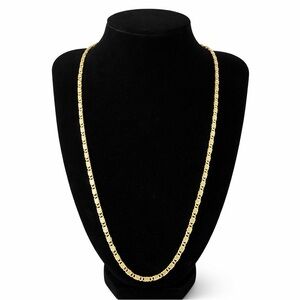 Gold-Filled Diamond Cut Chain Necklace - 20”